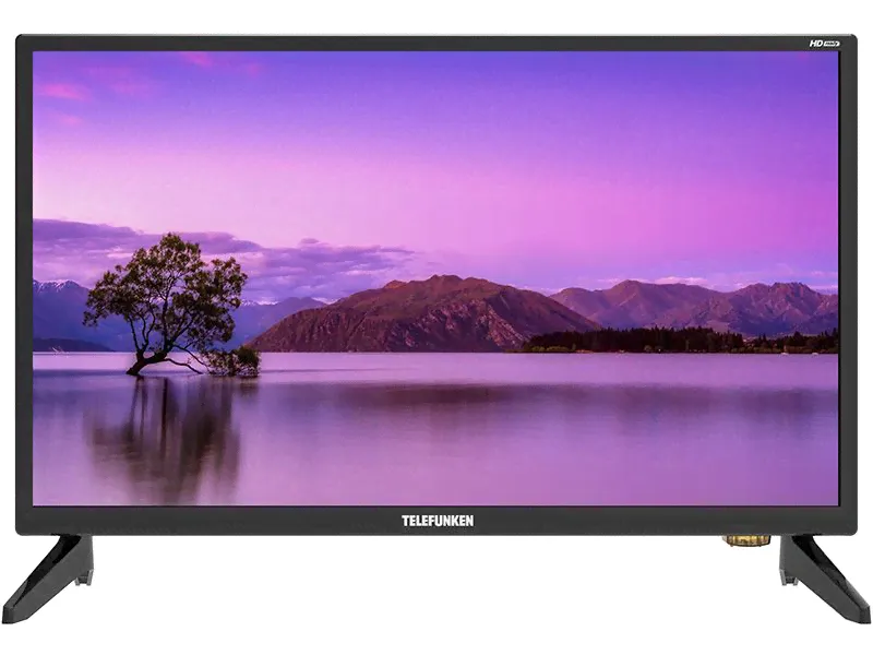 Telefunken Телевизор TF-LED24S92T2 23.6" HD, черный