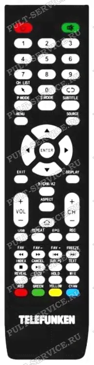 Пульт Telefunken TF-LED39S04T2S (TV)