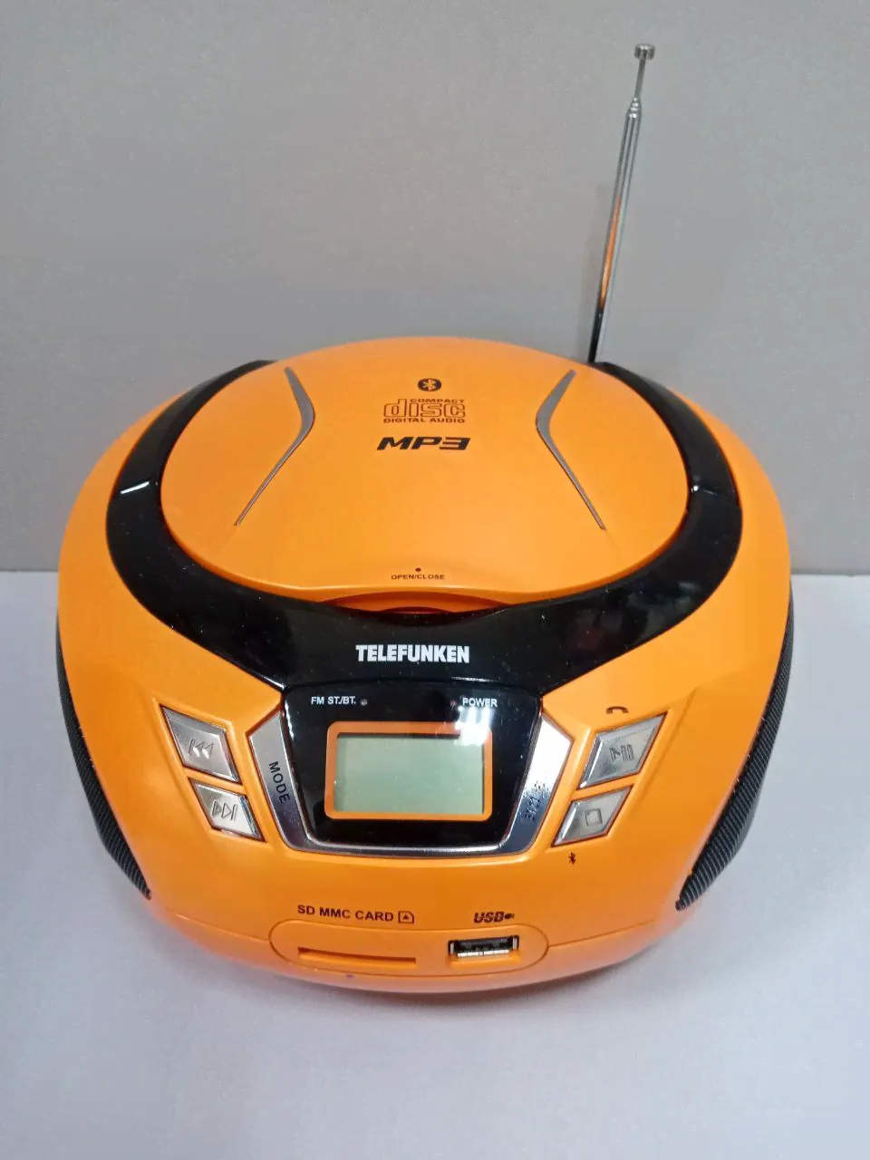 Магнитола Telefunken TF-CSRP3495B (дефект)-0
