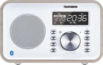 Радиоприемник настольный Telefunken TF-1581UB белый