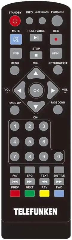 Цифровой тюнер TELEFUNKEN TF-DVBT252