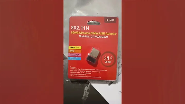 950M Wireless-Mini USB Adapter Model No:OT-WUA950NM