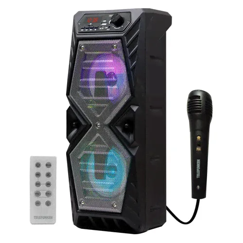Telefunken Портативная колонка Telefunken TF-PS1276B, 35Вт, черный [tf-ps1276b(черный)] портативная колонка-0