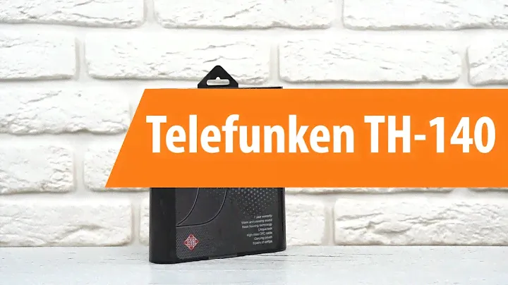 Распаковка Telefunken TH-140 / Unboxing Telefunken TH-140