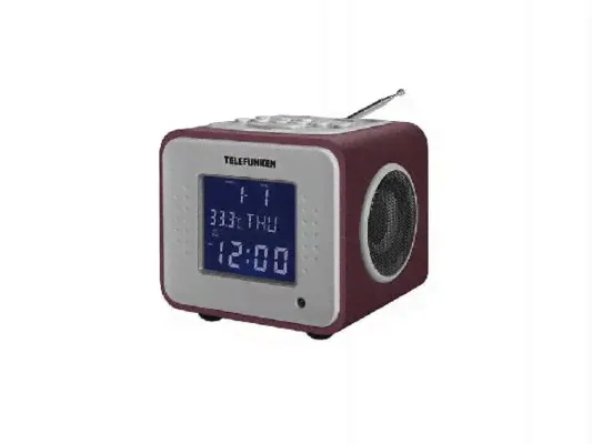 Радиоприемник Telefunken TF-1625U титан/фиолетовый