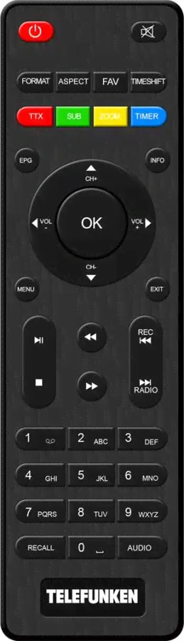 ТВ Тюнер TELEFUNKEN TF-DVBT228(ЧЕРНЫЙ)-1