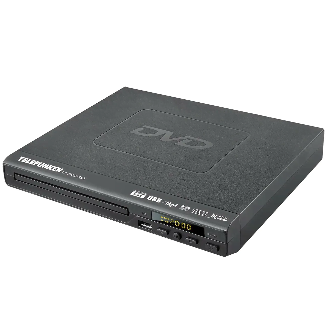 DVD-плеер Telefunken TF-DVD5103 Black черный