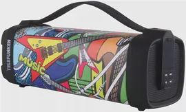 Портативная колонка Telefunken TF-PS1241B черный 12W 1.0 BT/USB 1500mAh (TF-PS1241B(ROCK MUSIC))