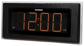 Радиобудильник Telefunken TF-1541 Black/Orange