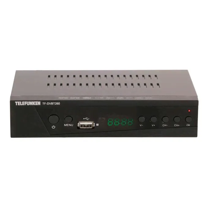 Приемник телевизионный Telefunken TF-DVBT260 DVB-T2-0