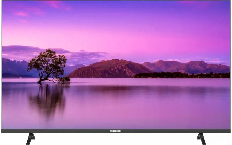 55" Телевизор Telefunken TF-LED55S14T2SU, 4K Ultra HD, черный, СМАРТ ТВ, Android-0