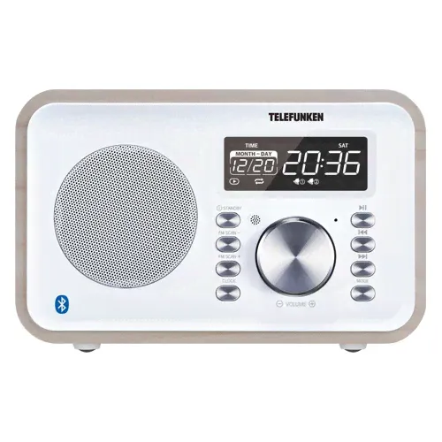 Радиоприемник TELEFUNKEN TF-1581UB, Белый, TF-1581UB