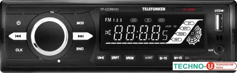 USB-магнитола TELEFUNKEN TF-CCR8101