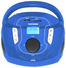 Магнитола TELEFUNKEN TF-SRP3471B синий