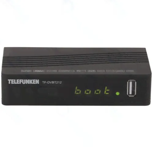 Цифровой эфирный приемник Telefunken TF-DVBT212