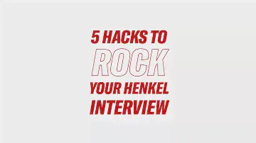 How to rock your Henkel interview