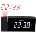 Радио-часы Telefunken TF-1568U Black/White