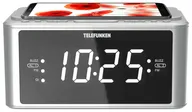 Радиобудильник TELEFUNKEN TF-1595U серебро