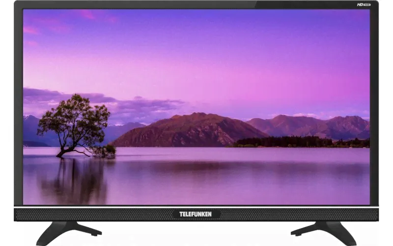 23.6" Телевизор Telefunken TF-LED24S85T2S, HD, черный, СМАРТ ТВ, Android