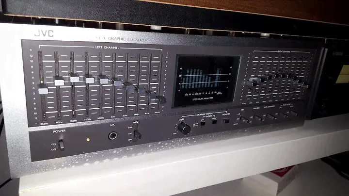 Telefunken Klangbox L71 und JVC Graphic Equalizer SEA-80 (DSRocker)