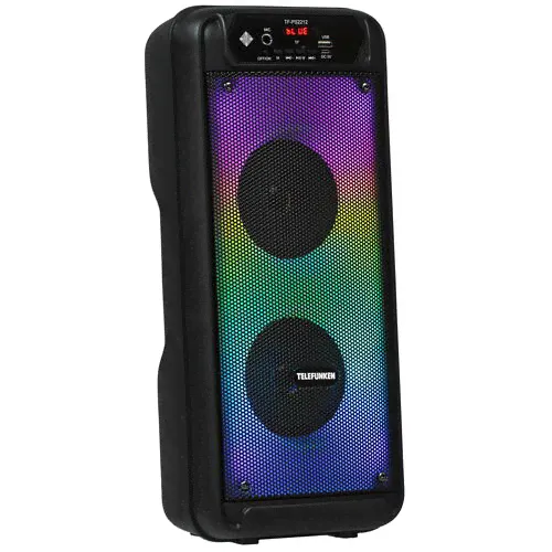 Портативная аудиосистема Telefunken TF-PS2212, черный, BT-5056046-0