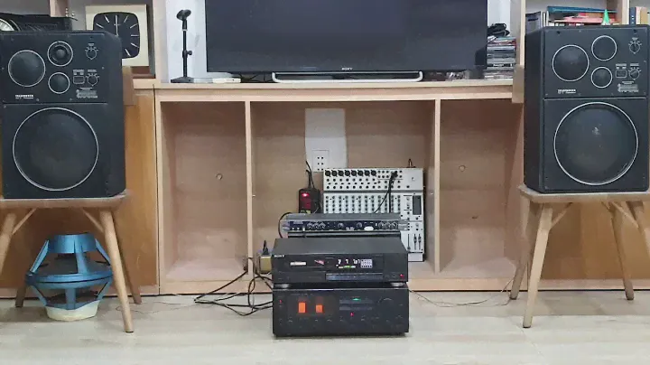Sansui Au-G99X đánh loa Telefunken TLX 3
