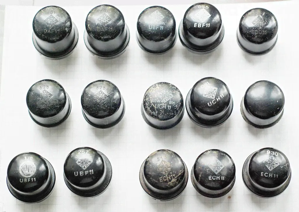 Telefunken серия 11, UBF11, ECH11, UCH11, DAF11, EBF, EDD-0