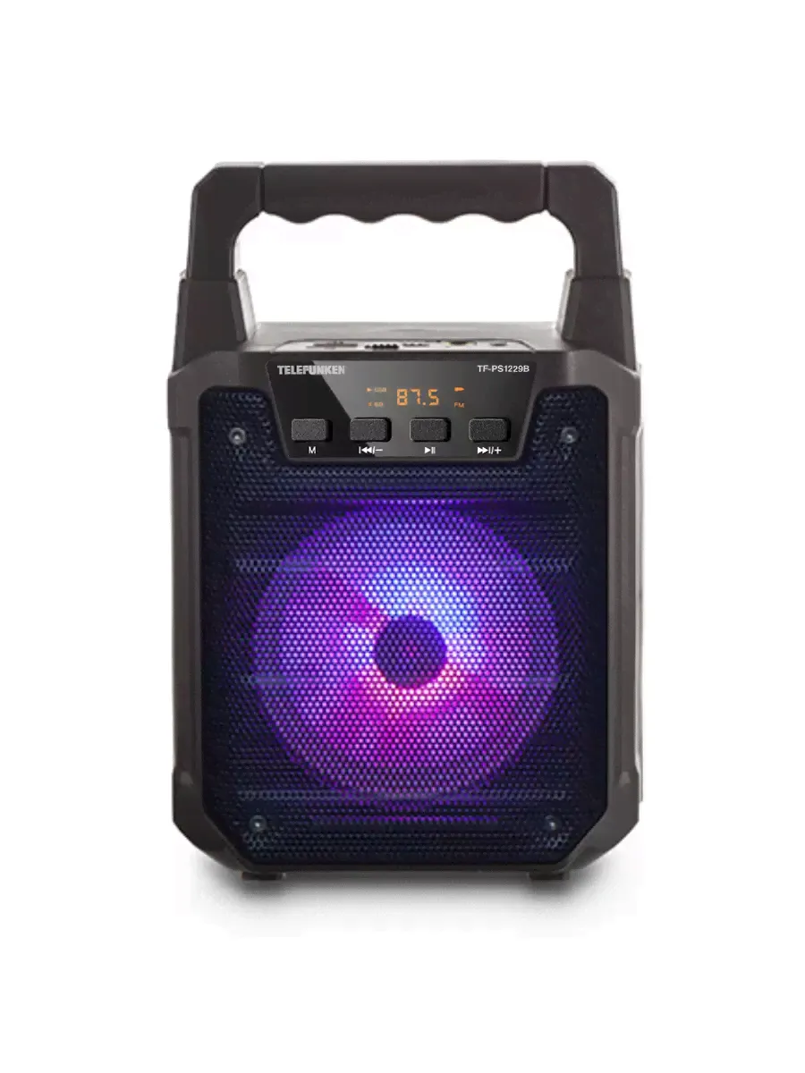 Портативная акустика Telefunken TF-PS1229B, 8 Вт, USB, Bluetooth
