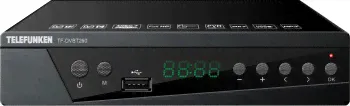 Ресивер DVB-T2 Telefunken TF-DVBT260 черный (TF-DVBT260(ЧЕРНЫЙ))-0