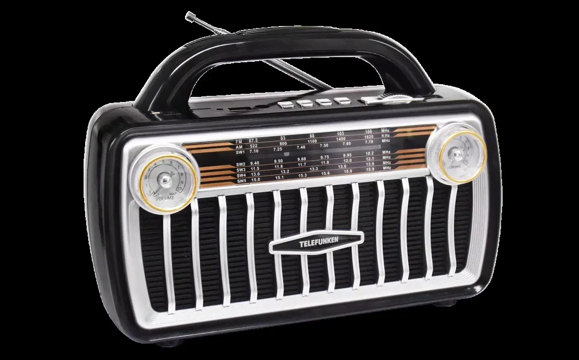 Радиоприемник Telefunken TF-1695UB Black/Silver-0