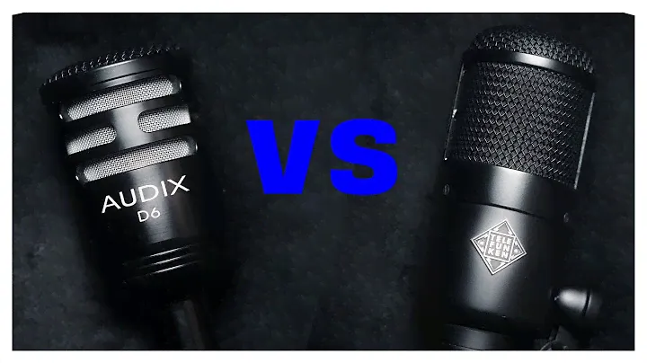 Audix D6 vs. Telefunken M82 | Kick Drum Comparison