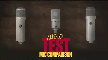 Mic Comparison Audio Test  | Telefunken U47 | Neumann U47 | Neumann M149