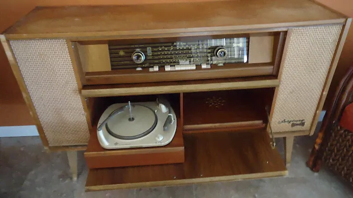 Telefunken Salzburg Hi-Fi stereo 5094 Wk Consol/Radio/Phono