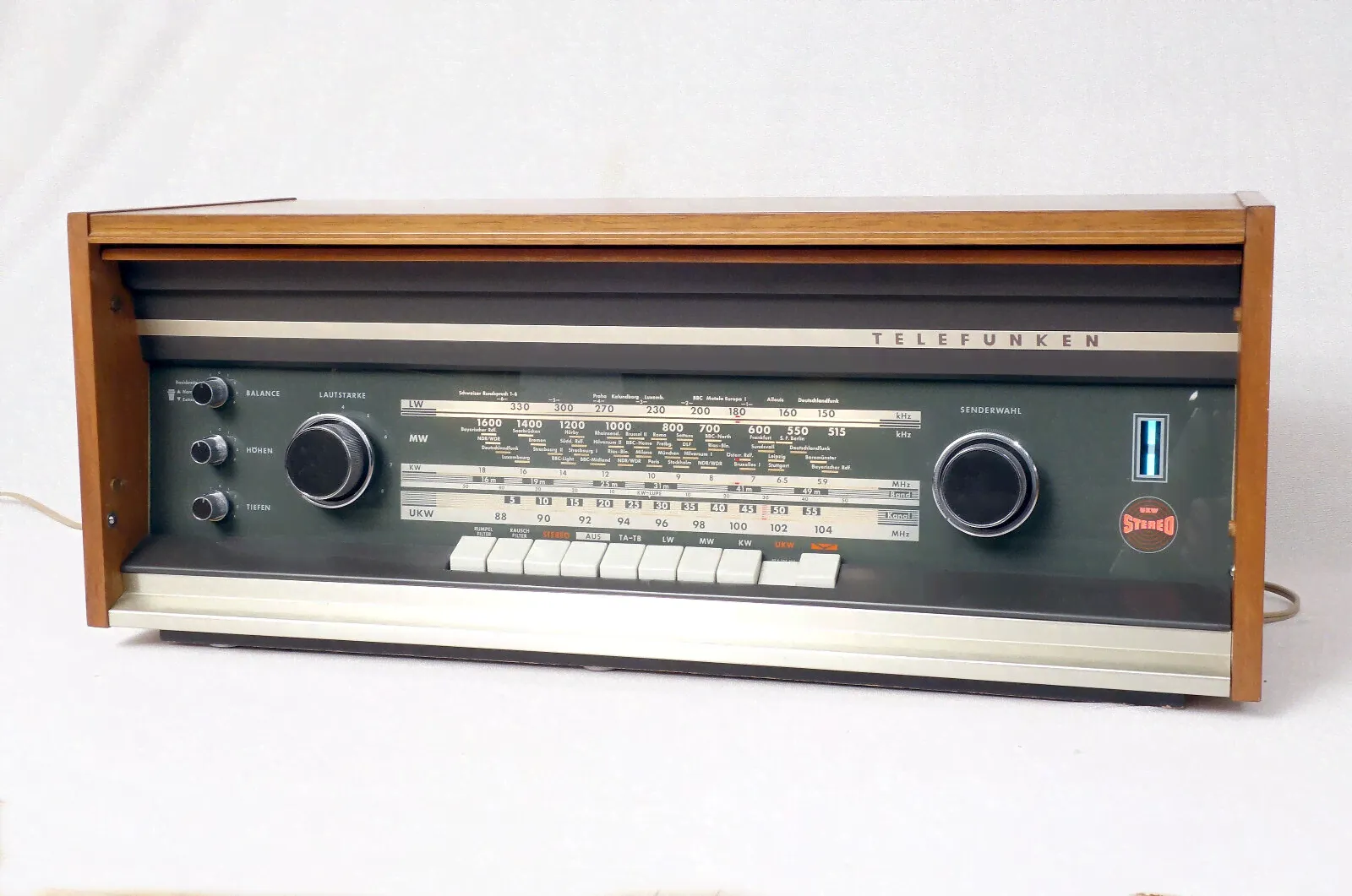 Telefunken Opus Studio 2650 MX Stereo Receiver Vorverstärker 1967 Verstärker