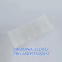 10 шт.лот Светодиодная лента 6 лампы для Telefunken TF-LED50S13T2 SW50D06A-ZC14CG-02 SW500M05 50S9 k50 k50j pptv 50c2s CRH-A503535060151 (art.: 3920b417dc76d)