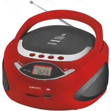 Магнитола Telefunken TF-CSRP3494B красный