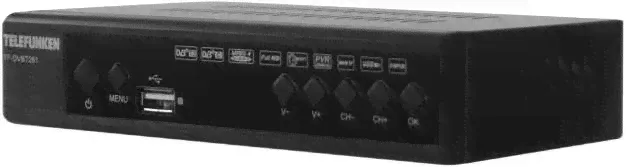 Ресивер DVB-T2 Telefunken TF-DVBT261 черный (TF-DVBT261(ЧЕРНЫЙ))-0