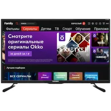 Телевизор 43" Telefunken TF-LED43S94T2S (Full HD 1920x1080, Smart TV) черный