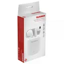 Bluetooth гарнитура (стерео) TWS Telefunken TF-1000B с док.станцией, белый