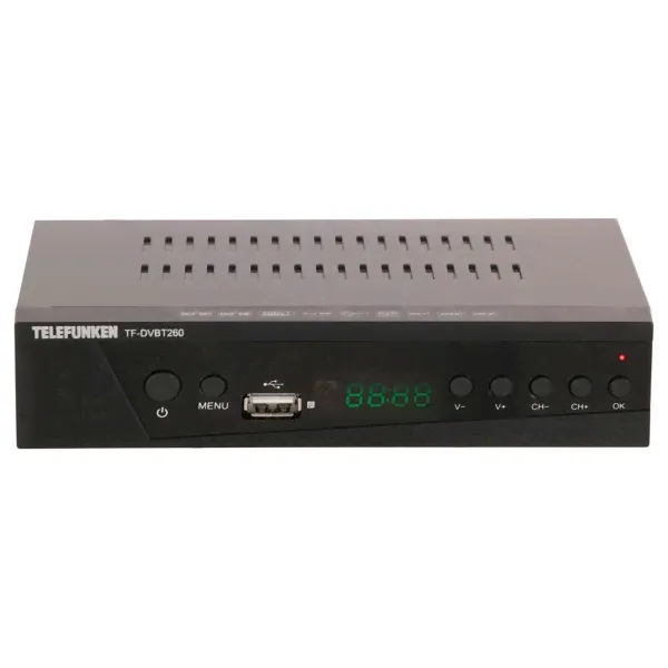 Приемник телевизионный DVB-T2 Telefunken TF-DVBT260