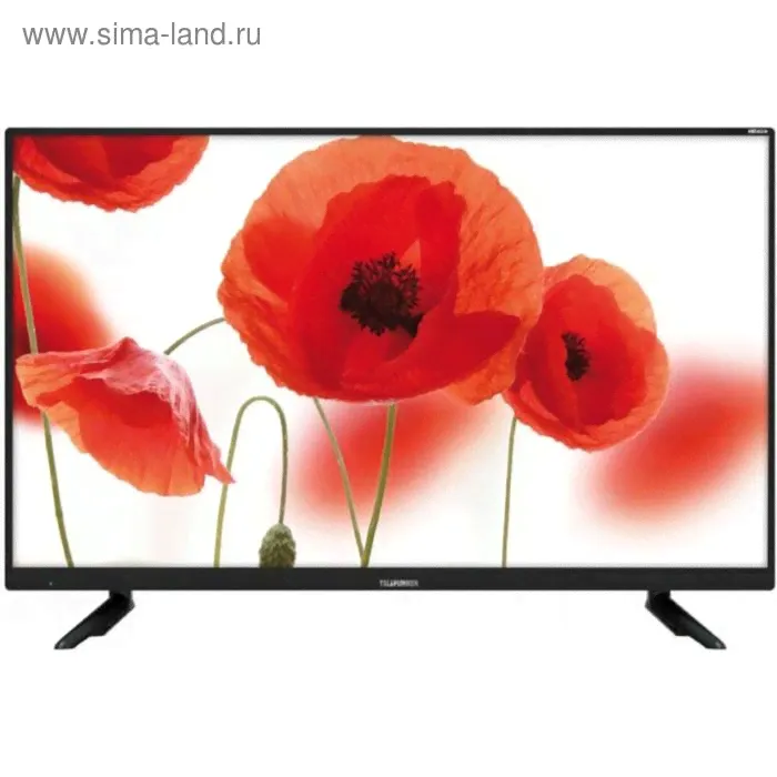 Телевизор Telefunken TF-LED32S45T2, LED, 31.5", чёрный