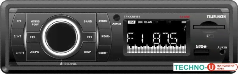 USB-магнитола TELEFUNKEN TF-CCR8084-0