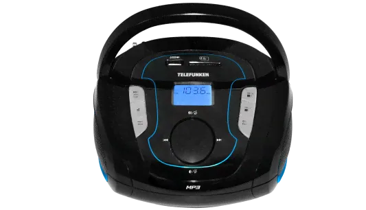 Магнитола Telefunken TF-SRP3471B черно-синий-0