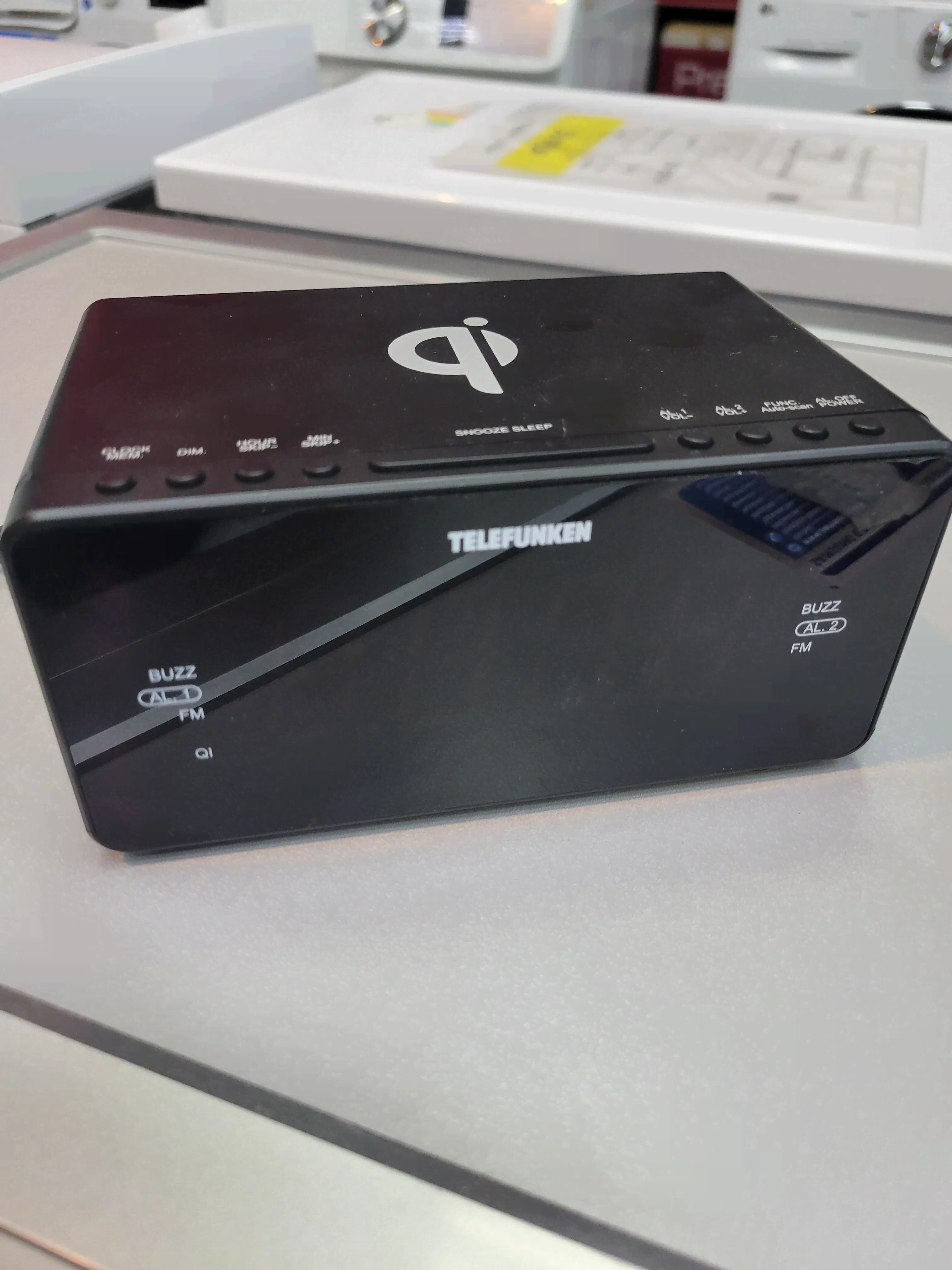 Радио-часы Telefunken TF-1594U Black-0