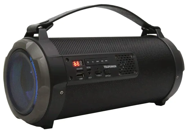 Магнитола Telefunken SoundBit Bass 2 TF-PS1270B Black, SoundBit Bass 2 TF-PS1270B