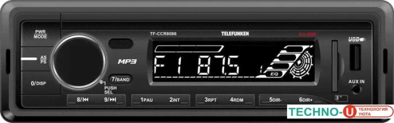 USB-магнитола TELEFUNKEN TF-CCR8086