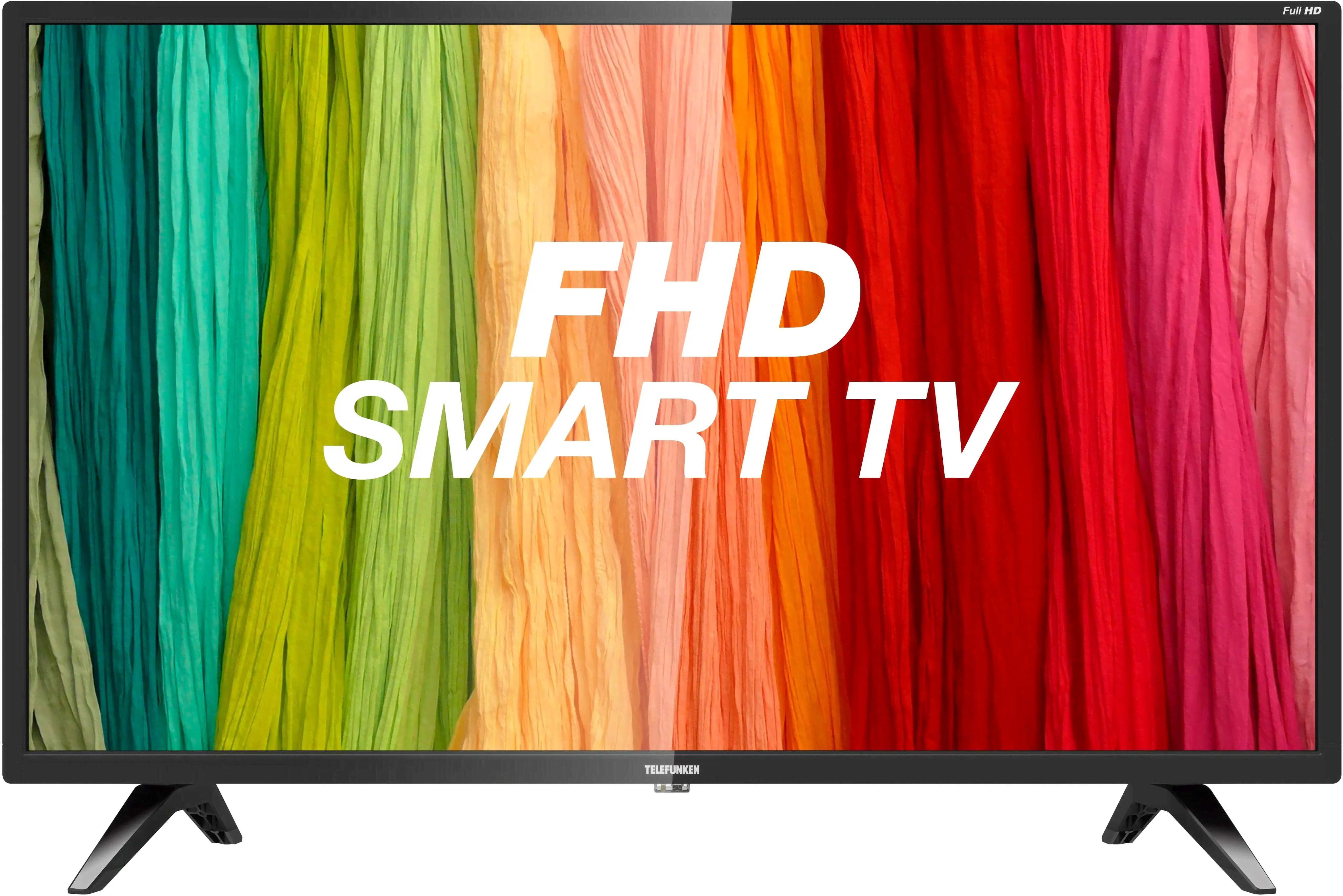 Телевизор LED Telefunken 31.5" TF-LED32S21T2S(черный)\FHD черный FULL HD 50Hz DVB-T DVB-T2 DVB-C DVB-S USB (RUS)