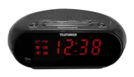 Радиочасы TELEFUNKEN TF-1706 черн/красн