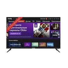 Телевизор TELEFUNKEN LED 43" Frameless черный TF-LED43S90T2SU(ЧЕРНЫЙ)H