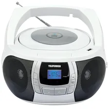 Telefunken Магнитола TF-CSRP3498B White/Black